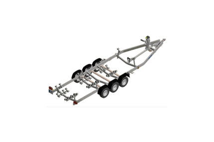 Multi-Rouleaux Freinée OCEANE 3 ESSIEUX PTAC 3500Kg O353S-90